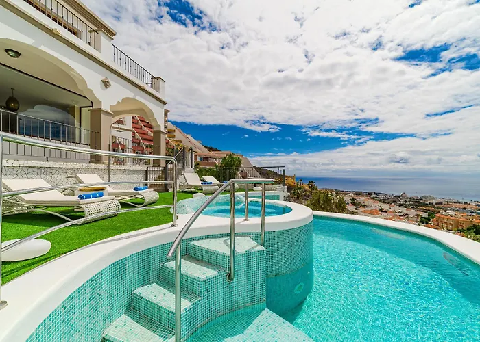 Luxuryvilla Heatedpool Costaadeje Panoramicseaview Willa Costa Adeje (Tenerife)