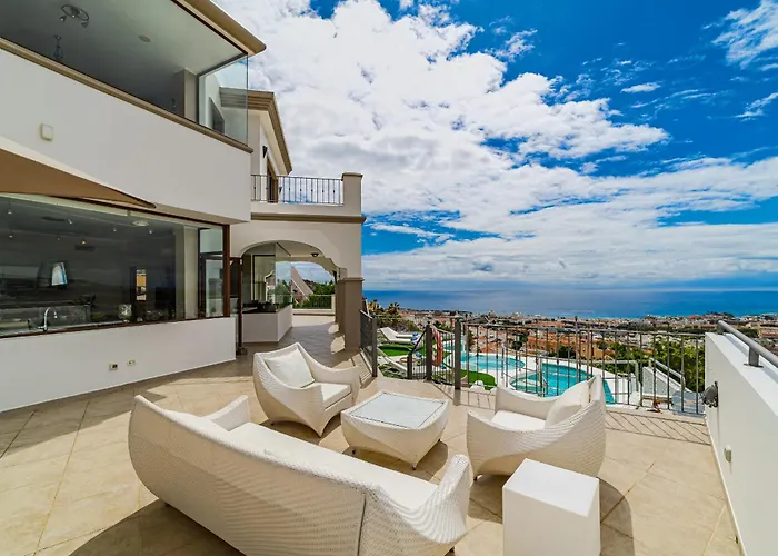 Luxuryvilla Heatedpool Costaadeje Panoramicseaview Willa Costa Adeje (Tenerife)
